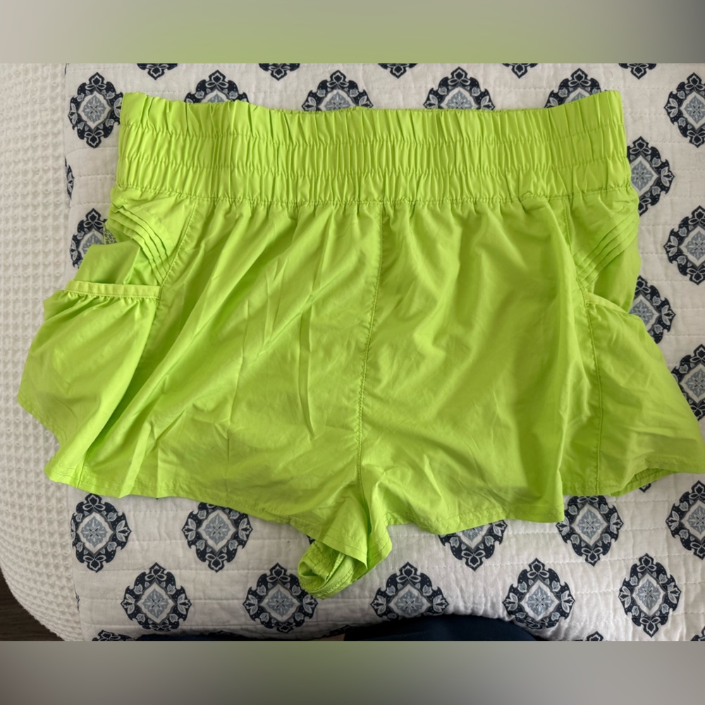 Free People Lime Green Women's Shorts